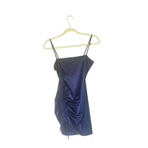 Windsor women’s navy ruched mini dress size small hoco party homecoming